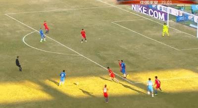 扎哈维抽射广州富力取得梦幻开局,扎哈维vs大连富力