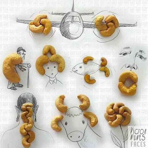 100幅治愈系铅笔小插画,铅笔创意插画