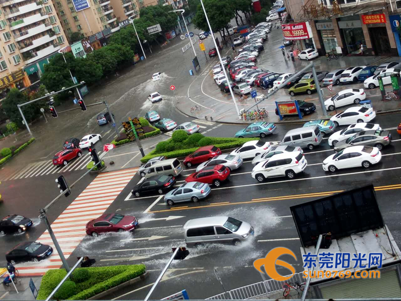 东莞市南城街道淹了没,东莞大雨哪几个镇不会被淹