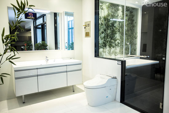 奢华智能卫浴馆专业浴室空间定制,卫浴空间定制体验店