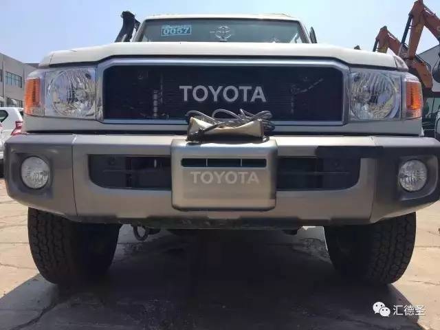 丰田lc76绞盘,lc76绞盘涉水喉