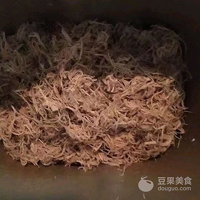 猪肉松面包机配方,面包机做肉松的正确做法
