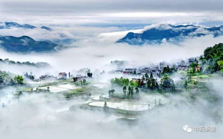浙江有一座山水小城,浙江一处深藏在大山里的景点