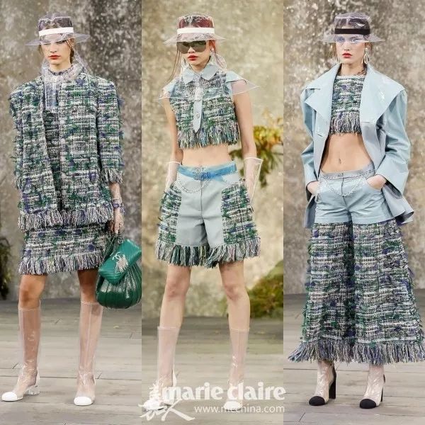 跟GD和表姐来到香奈儿“水帘洞”，看完我开始期待下雨天！