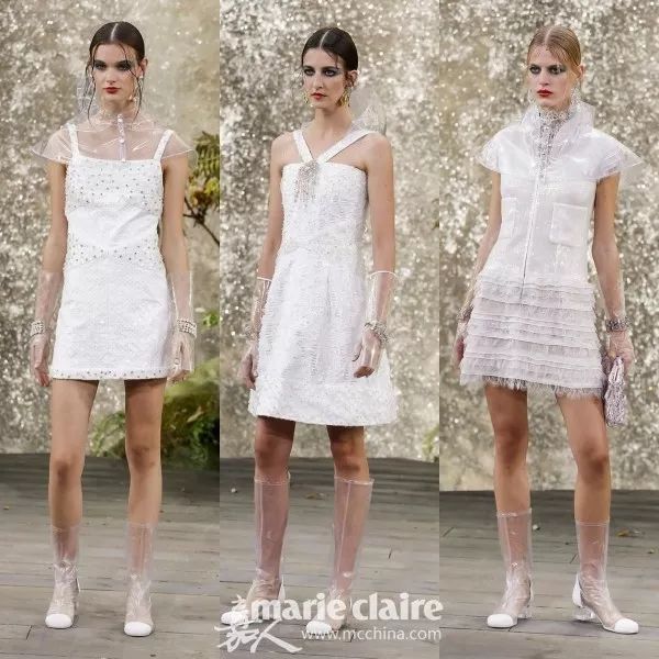 跟GD和表姐来到香奈儿“水帘洞”，看完我开始期待下雨天！