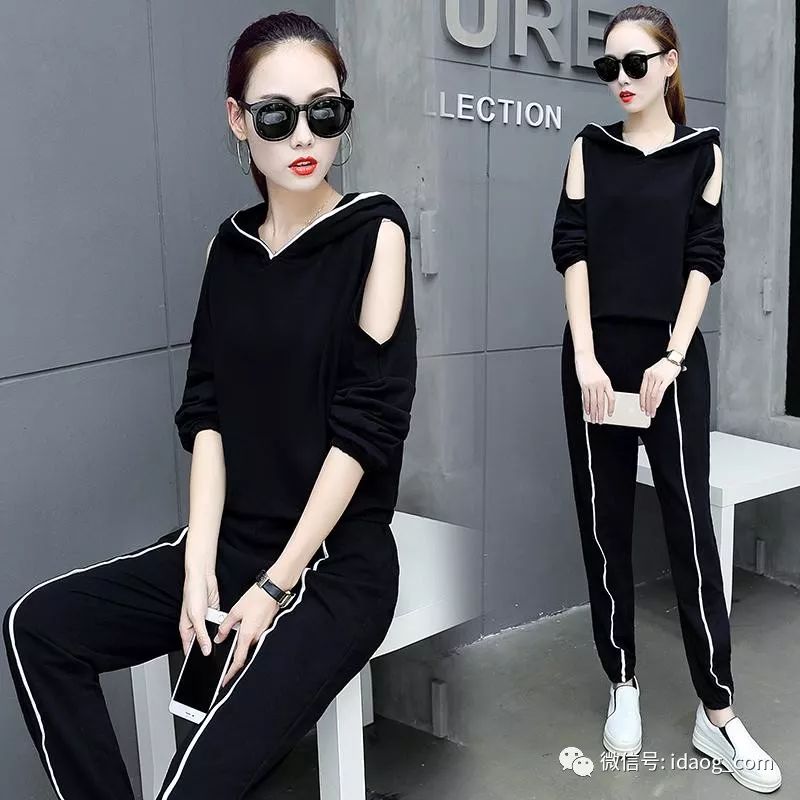 休闲运动套装女款爆款2024新款,潮流穿搭各款气质十足的运动套装