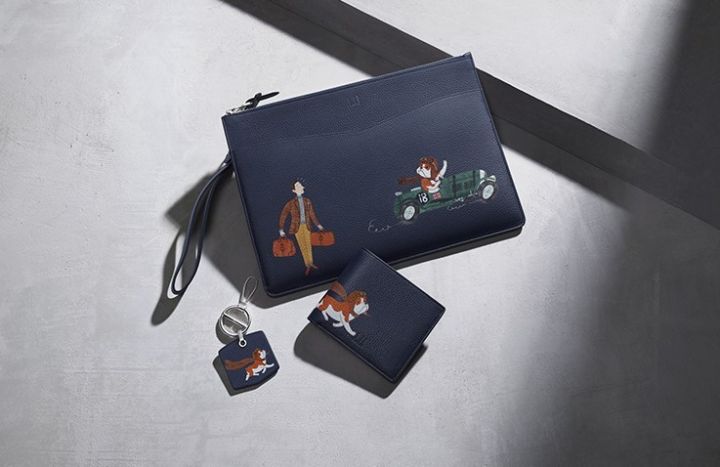 谈资|那个专门画绅士的Mr.Slowboy,这次帮dunhill画了一只狗