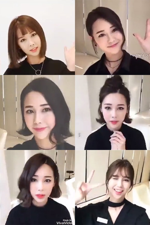 鲨鱼夹的多种夹法中短发,短发长发夹子正确夹法