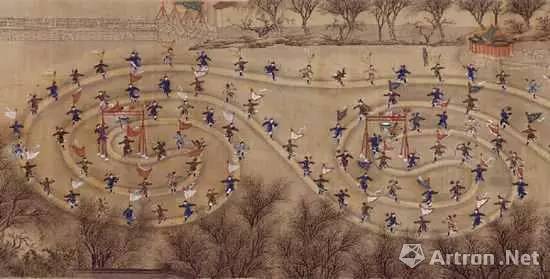 古画中的运动会,雅昌艺术网专稿