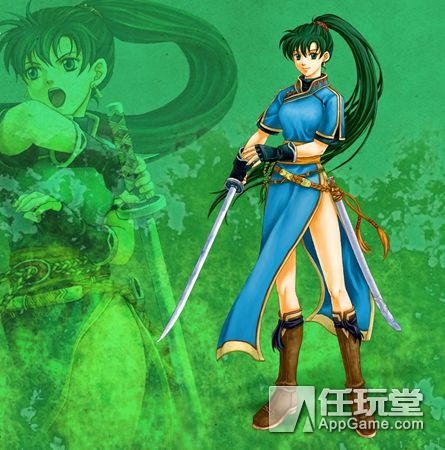 火焰之纹章烈火之剑女主角图片,火纹烈火之剑女主角