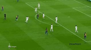 梅西10分钟过内斯塔10次,梅西梅开二度gif