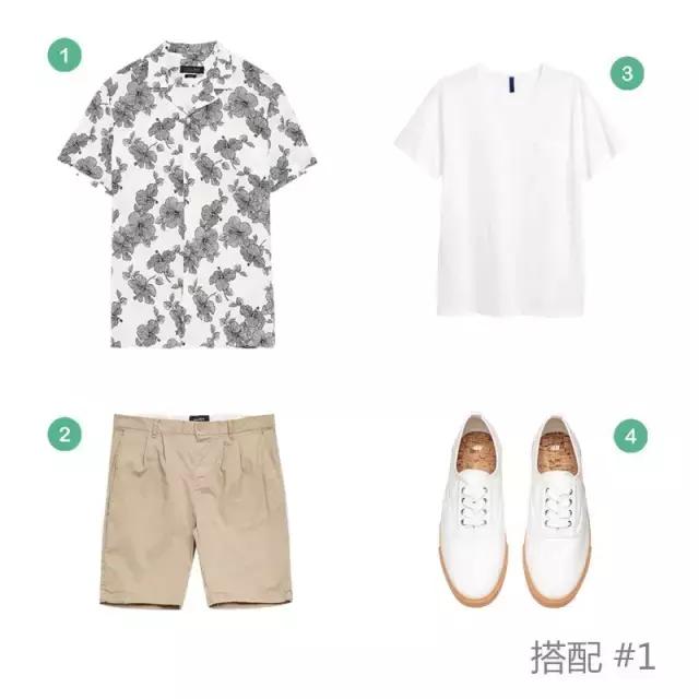 型男必备的简约风衬衫穿搭,潮男必备休闲白衬衫搭配