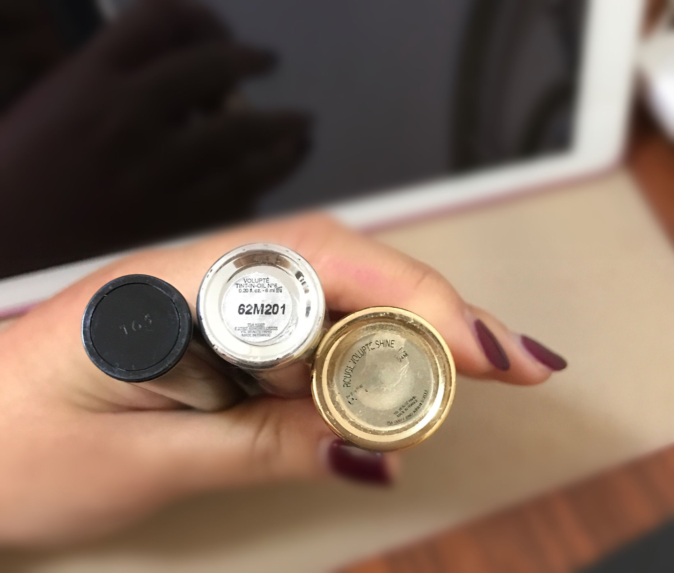 兰蔻和香奈儿口红色号推荐,tf27口红试色三姐妹