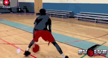 新手运球过人技巧,新手胯下运球的基本功