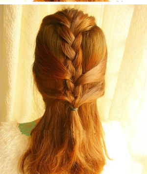 扎马尾编发教程简单易学,扎马尾的编发教程简单好看