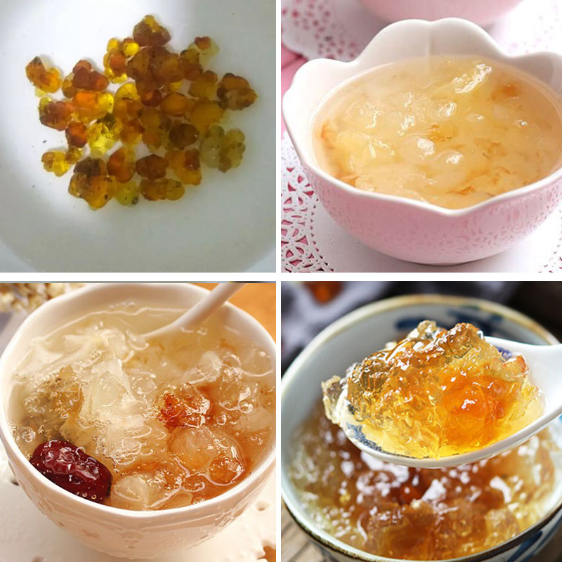 桃胶里的桃花泪,桃树上的桃胶怎么吃最好