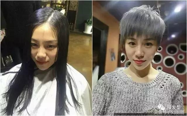 剪这样短发减龄又好打理,减龄瘦脸短发