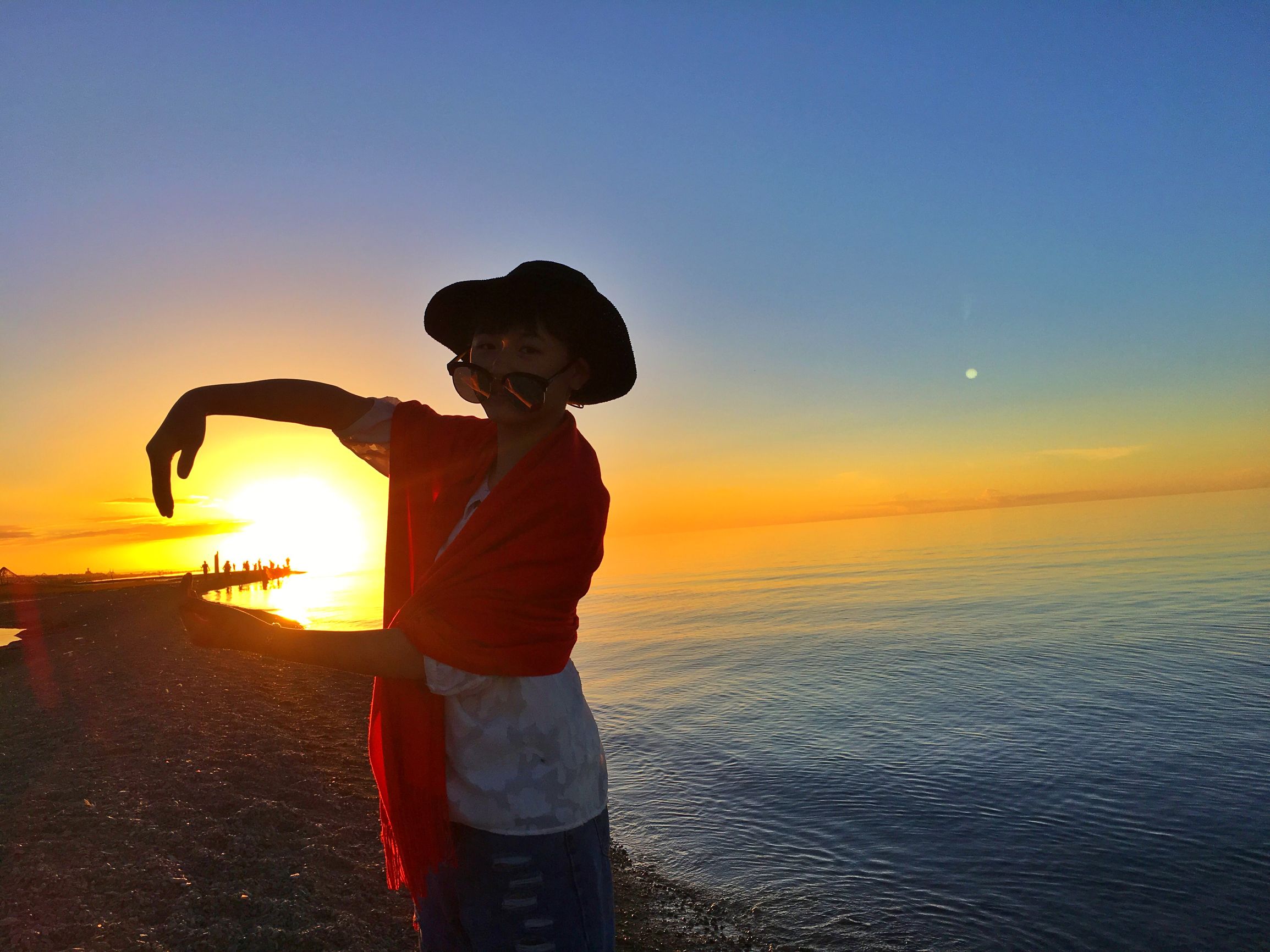 深邃的蓝,梦幻的蓝,是我的青海我的湖