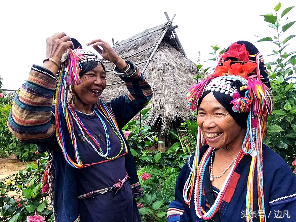 终年生活在高山密林之中的一个神秘的部族，孟连阿卡人！