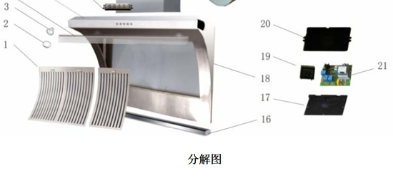 油烟机主板有哪些零件,油烟机结构由哪些部分组成