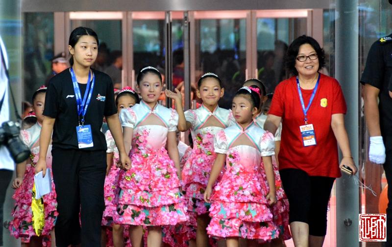 骄傲了！沈报“小茉莉”绽放哥德杯开幕式