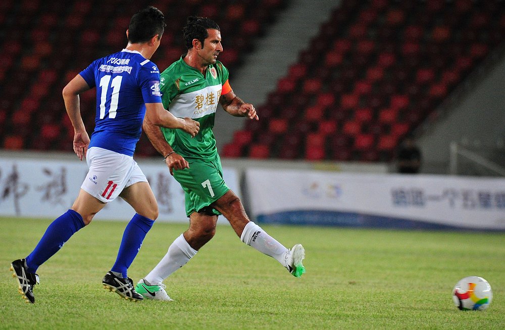 菲戈出场视频完整版,菲戈入球集锦