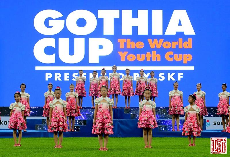 骄傲了！沈报“小茉莉”绽放哥德杯开幕式