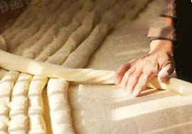 手工龙须面的家常做法,纯手工农家龙须面图文