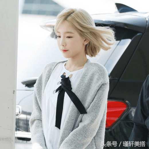 韩国潮流超短发发色,韩系发色短发推荐