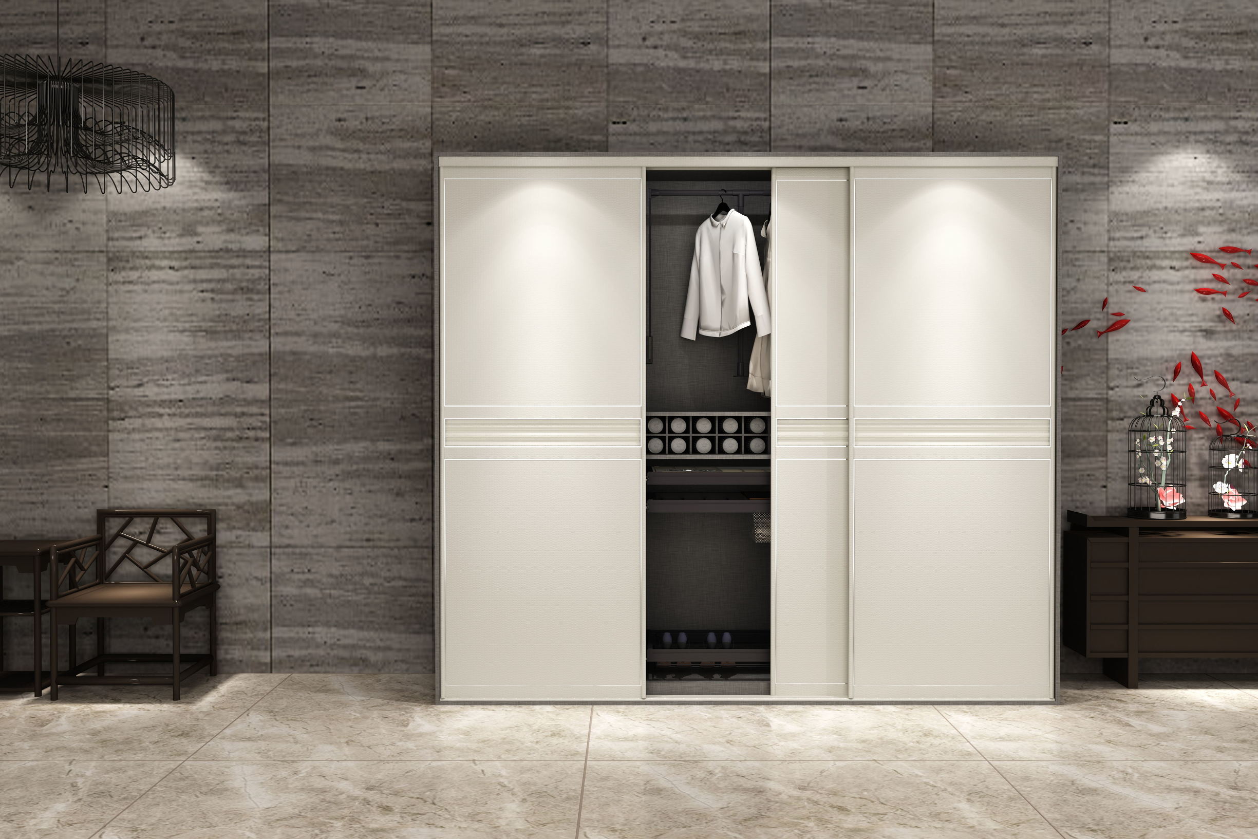 橱柜门板腰线,推拉门衣柜腰线一般多高合适