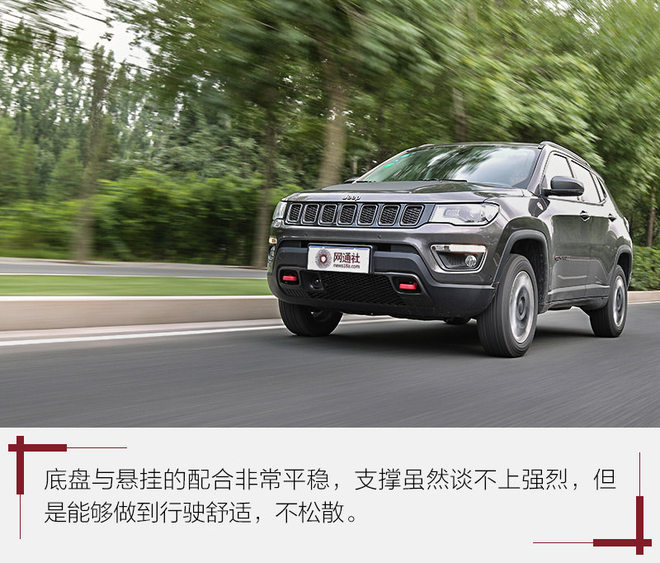 称职家用suv实拍jeep指南者,美国硬派越野suvjeep指南者