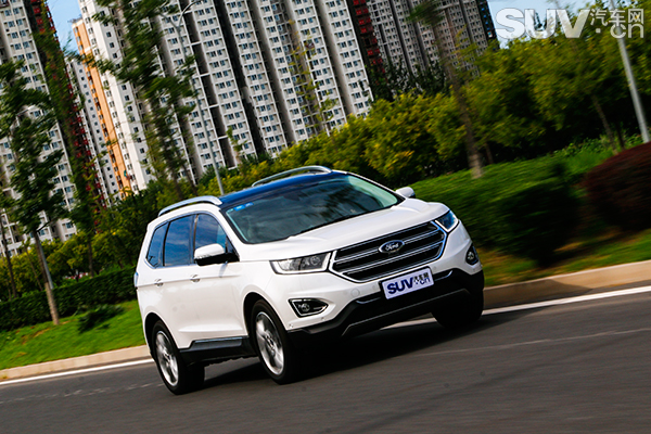 试驾福特锐界混动版5座,长安福特锐界2017四驱suv