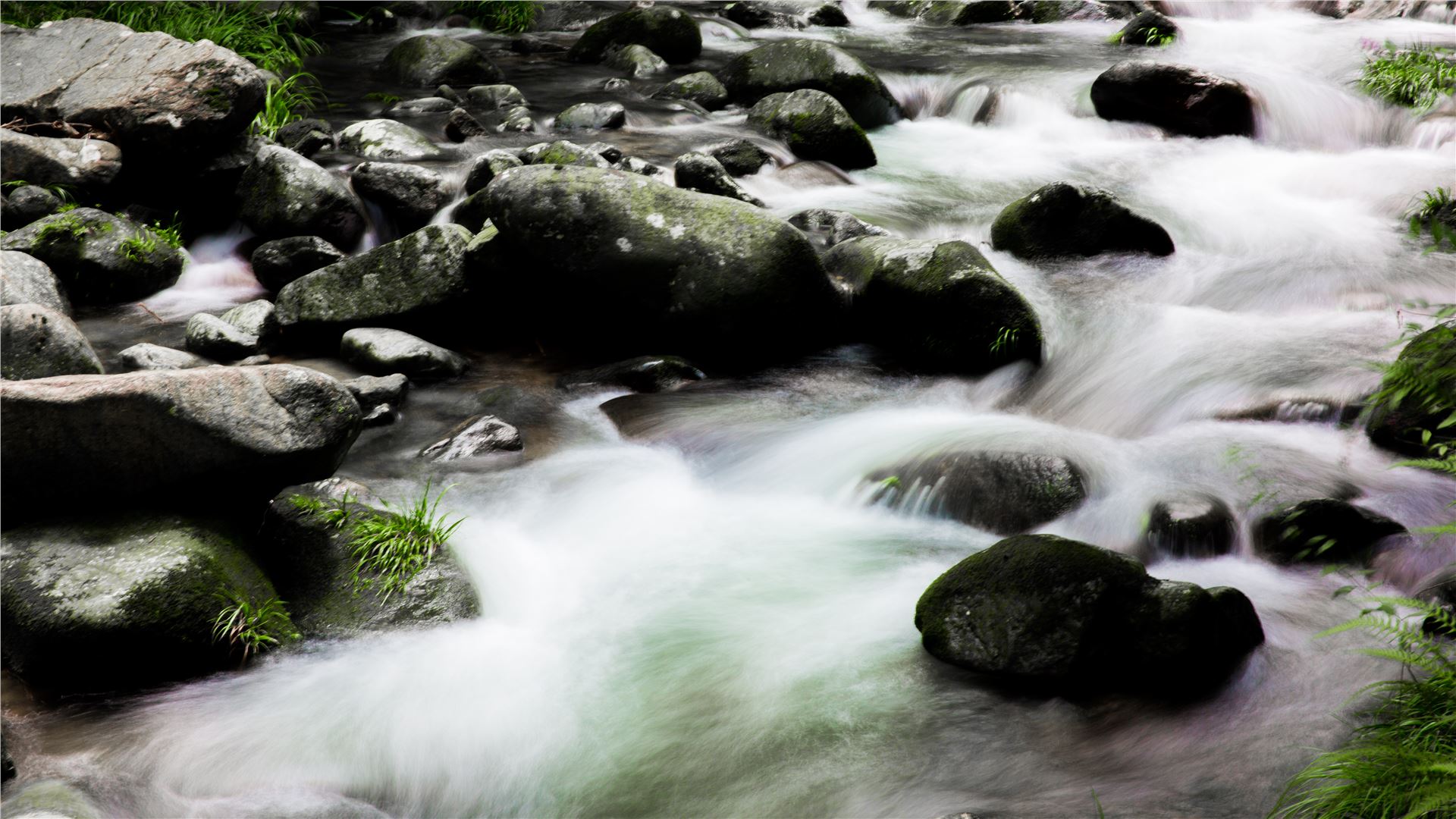 石梁飞瀑高清图,天台山国清寺石梁飞瀑一日游