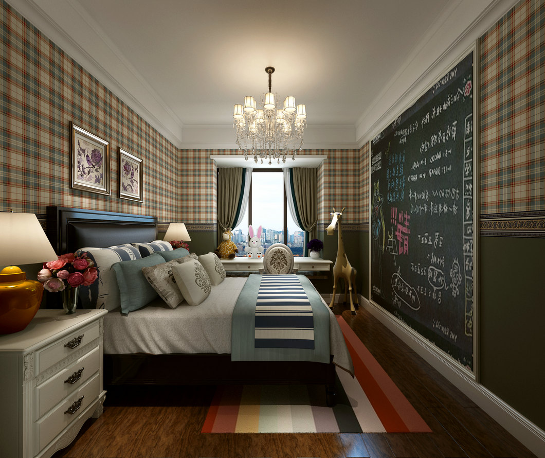 4-5岁儿童房装修风格,7-12岁儿童房装修风格简单