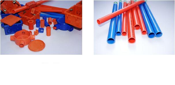 pvc电工套管黄色和白色的区别,增强型18规格彩色阻燃pvc电工套管