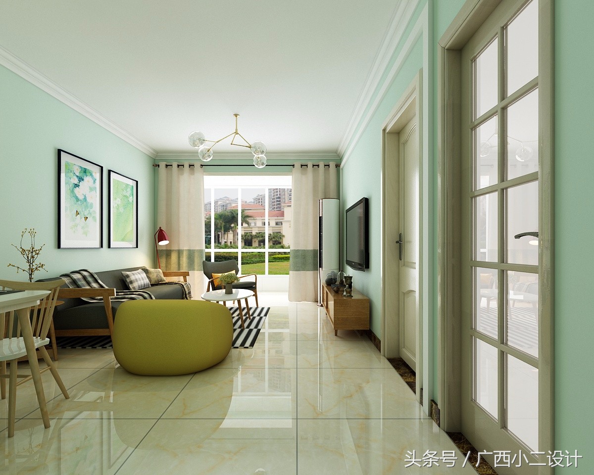 房间装修设计图1-3居室效果图,177平方米装修效果图