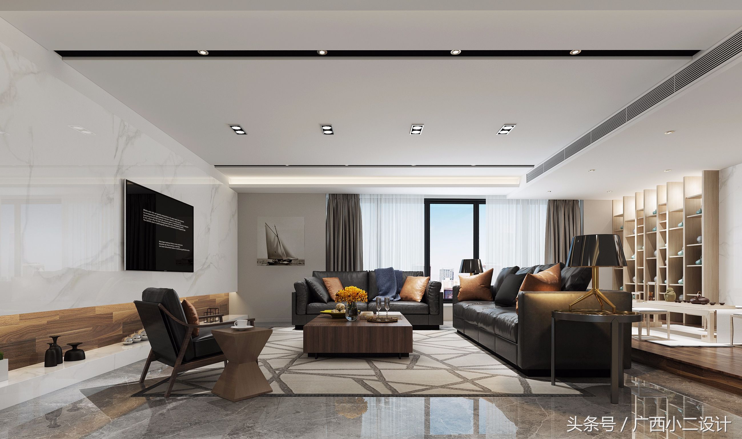 房间装修设计图1-3居室效果图,177平方米装修效果图