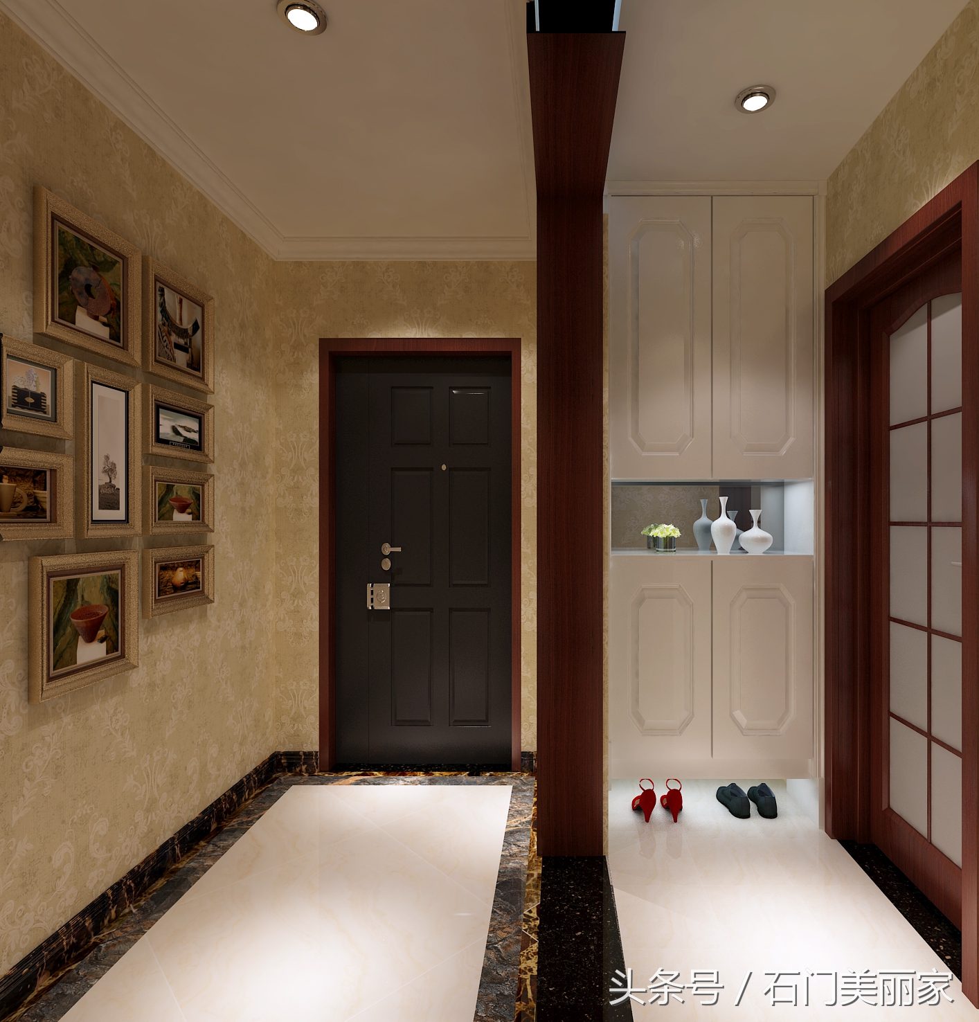 石家庄上河原著视频,石家庄翰林观天下小三居装修风格