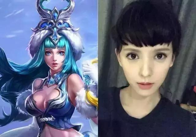 王者荣耀史上最全口红女英雄,王者荣耀武则天口红试色