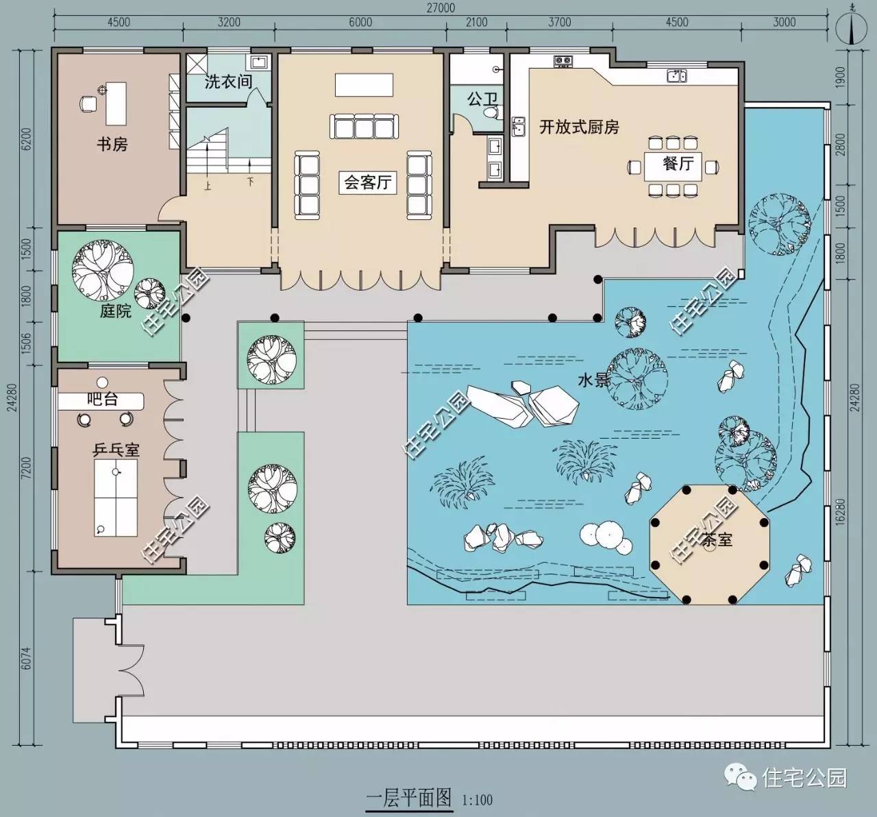 回老家盖中式别院,回老家盖个现代风别墅