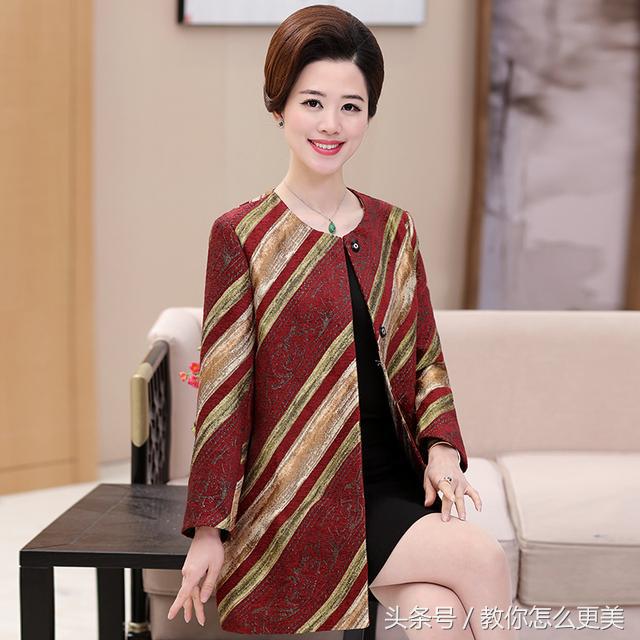 适合中年人春天穿的外套,适合30-40岁穿的女装秋装外套