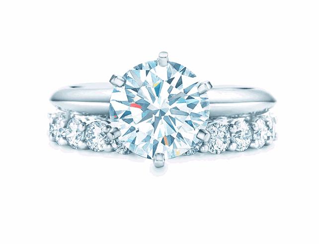 蒂芙尼钻戒经典六爪,蒂芙尼六爪镶嵌钻戒