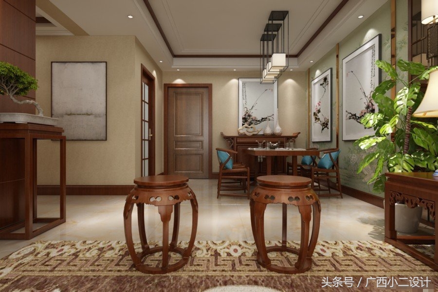 聪明人装修风格,中式的家装修