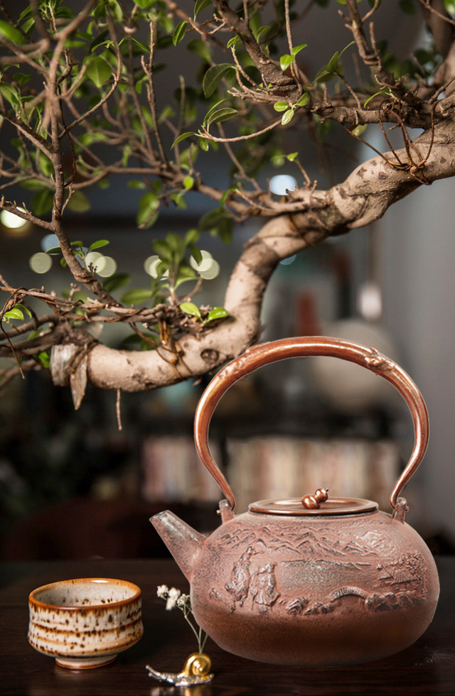 铁壶每天使用前都要清洗掉铁锈,铁壶的除锈和保养