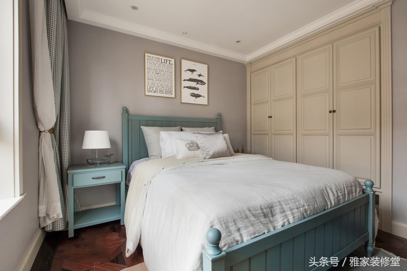 南北通透洋房户型装修,136平轻奢小洋房设计