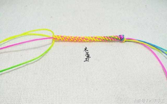 爱心铜钱红绳编织手链,十里桃花爱心红绳手链编织