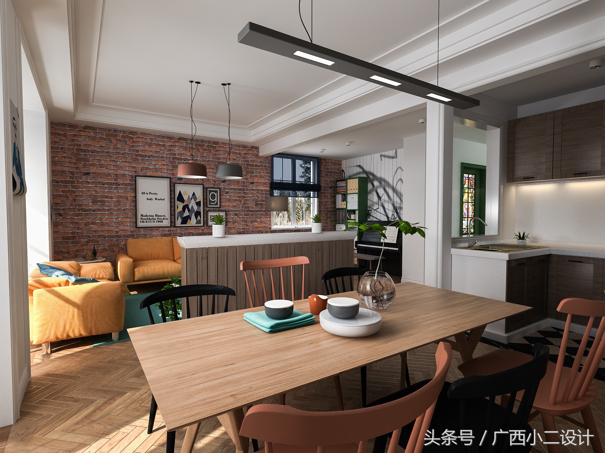 房间装修设计图1-3居室效果图,177平方米装修效果图