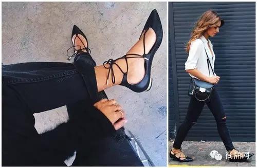 平底鞋攻陷时尚圈，姑娘们早已放弃恨天高