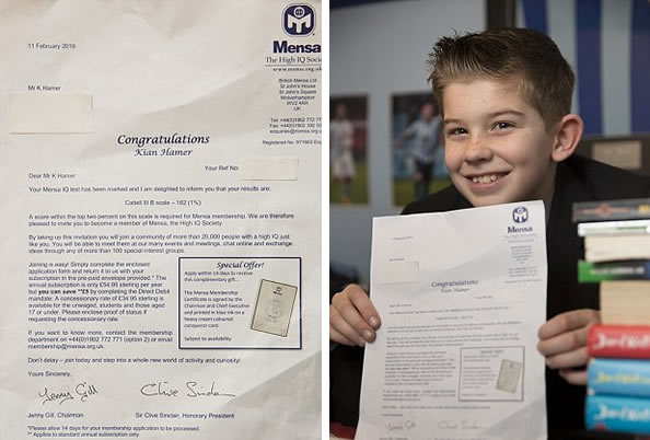 英一的儿子,英国3岁神童智商145