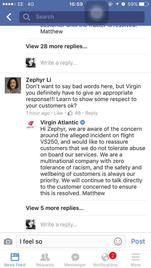 维珍航空留学生 (维珍航空对男孩的伤害)